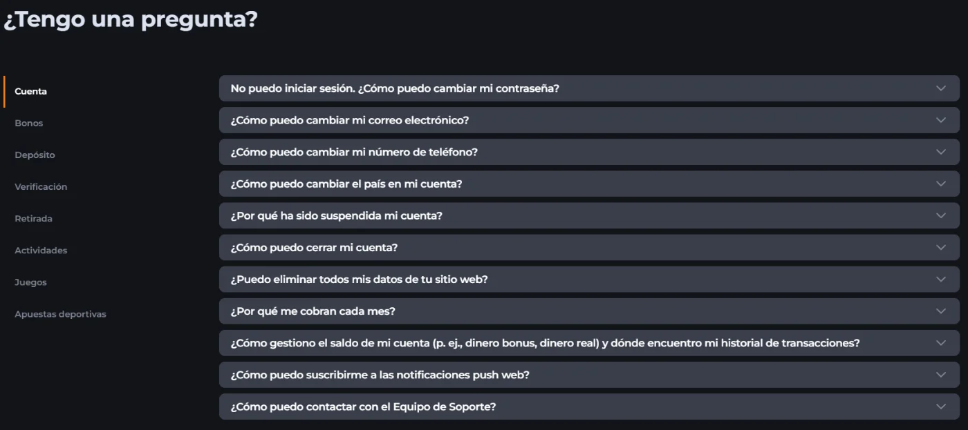 CorgiBet centro de ayuda con preguntas frecuentes y soporte para jugadores