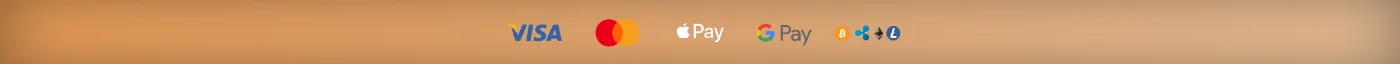 CorgiBet métodos de pago con Visa, Mastercard, Apple Pay, Google Pay y criptomonedas